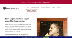 Desktop Screenshot of kevinhogan.com